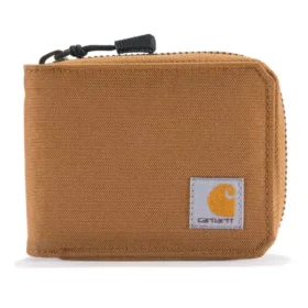 Portafoglio in nylon duck con cerniera