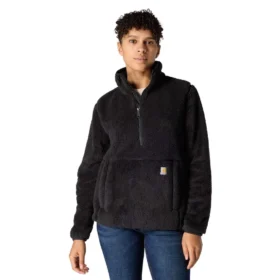 Pullover in pile da donna dalla vestibilità ampia
