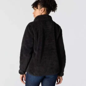 Pullover in pile da donna dalla vestibilità ampia