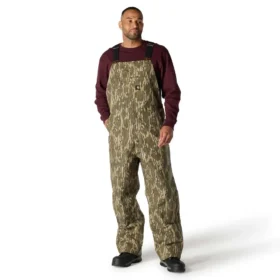 Salopette con pettorina in tela Rugged Flex® Duck, imbottita e mimetica - Classificazione di calore 3