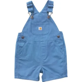 Salopette corta in tela da bambino, vestibilità ampia (neonati/bambini piccoli)