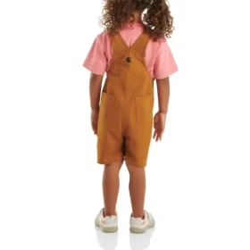 Salopette corta in tela da bambino, vestibilità ampia (neonati/bambini piccoli)