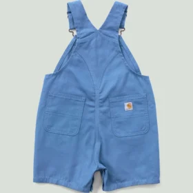 Salopette corta in tela da bambino, vestibilità ampia (neonati/bambini piccoli)