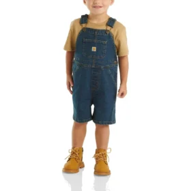 Salopette in denim Rugged Flex® dalla vestibilità ampia per bambini (neonati/bambini piccoli)