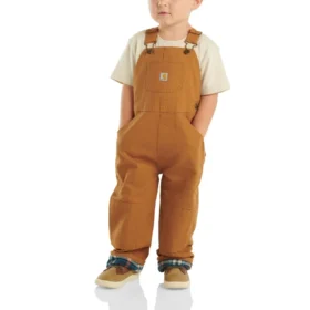 Salopette in tela per bambini con fodera in flanella (neonati/bambini piccoli)