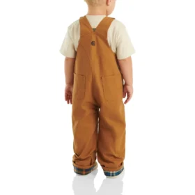 Salopette in tela per bambini con fodera in flanella (neonati/bambini piccoli)