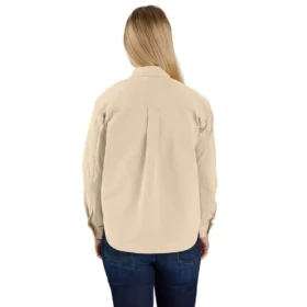 Sovracamicia da donna Montana Rugged Flex® in tela di cotone pesante, vestibilità ampia