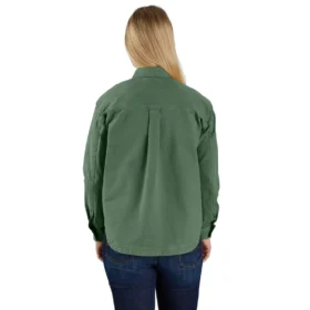 Sovracamicia da donna Montana Rugged Flex® in tela di cotone pesante, vestibilità ampia