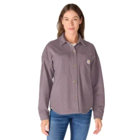 Sovracamicia in maglia Durham da donna