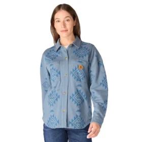 Sovracamicia in maglia Durham da donna