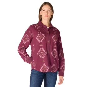 Sovracamicia in maglia Durham da donna