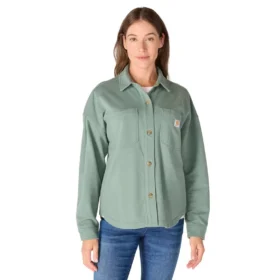 Sovracamicia in maglia Durham da donna