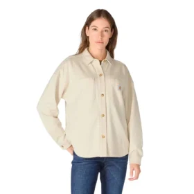 Sovracamicia in maglia Durham da donna