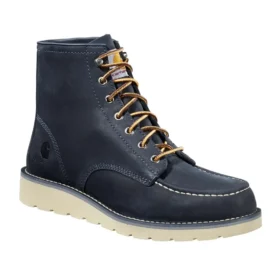 Stivale con punta Moc e zeppa da 6"