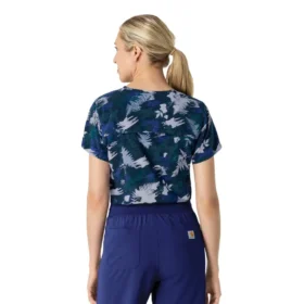 Top da lavoro da donna Force con stampa, da infilare nei pantaloni