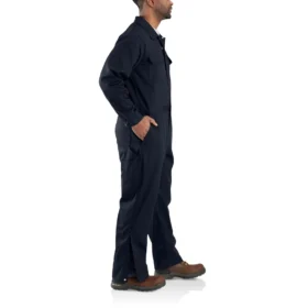 Tuta da lavoro da uomo in twill a vestibilità ampia – Tuta ignifuga