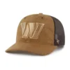 Washington Commanders '47 Cappellino da camionista tinto, vestibilità comoda